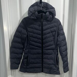 32 Degrees Heat Women's Dark Gray Quilted Puffer Jacket